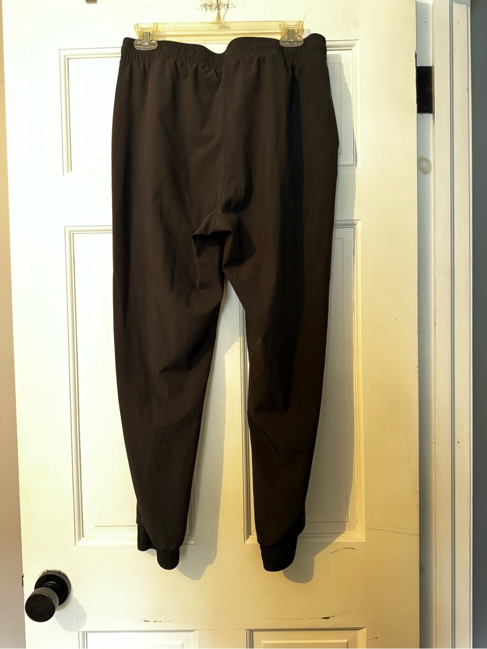 Women’s Black Elastic-Waist Jogger Scrub Pants
